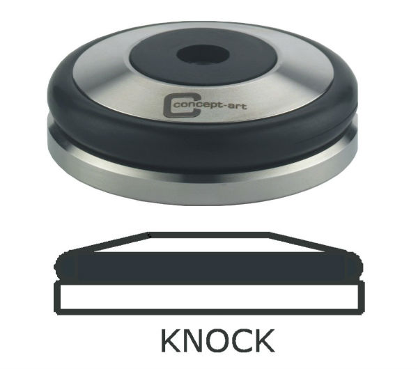 Tamper Base 58.0mm, flat - JF "knock"